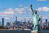 The statue of liberty in New York